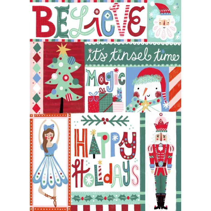 Pieces & Peace 0145 - Christmas Collage - 500 db-os puzzle