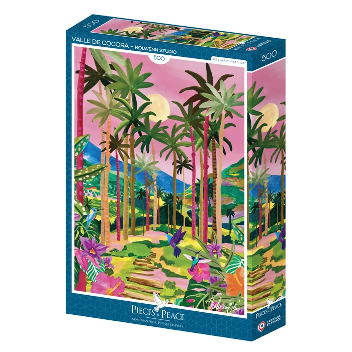 Pieces & Peace 0168 - Cocora yalley - 500 db-os puzzle