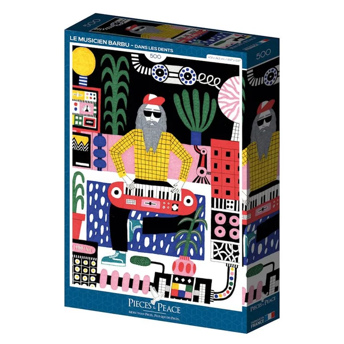 Pieces & Peace 0096 - Le Musicien Barbu - 500 db-os puzzle