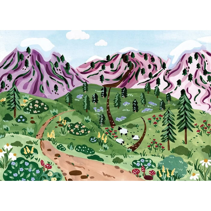 Pieces & Peace 0072 - New Zealand - 500 db-os puzzle