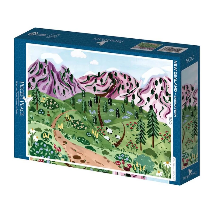 Pieces & Peace 0072 - New Zealand - 500 db-os puzzle
