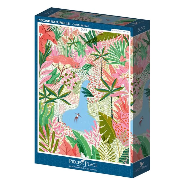 Pieces & Peace 0067 - Piscine Naturelle - 500 db-os puzzle