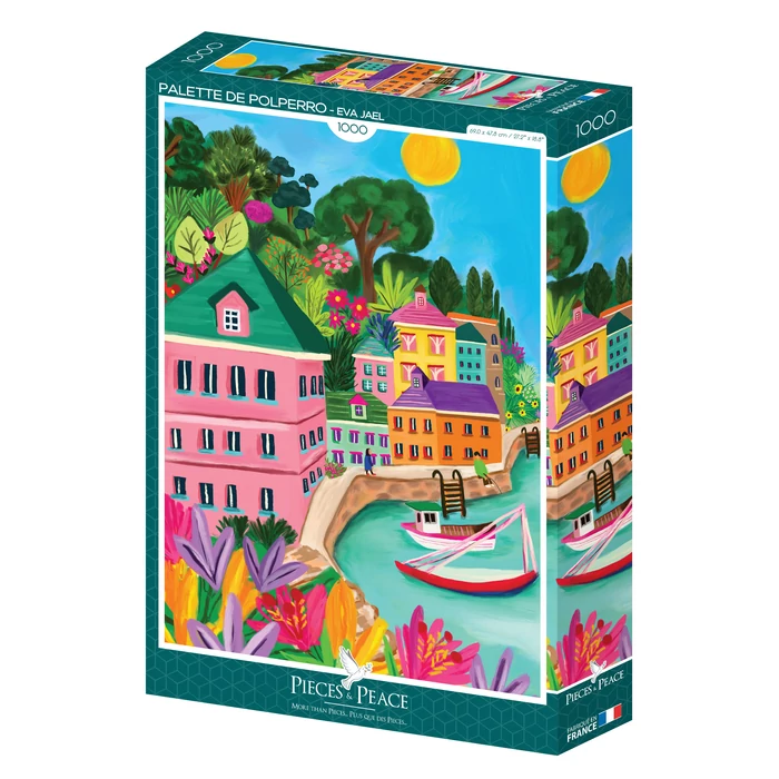 Pieces & Peace 0161 - Polperro Palette - 1000 db-os puzzle