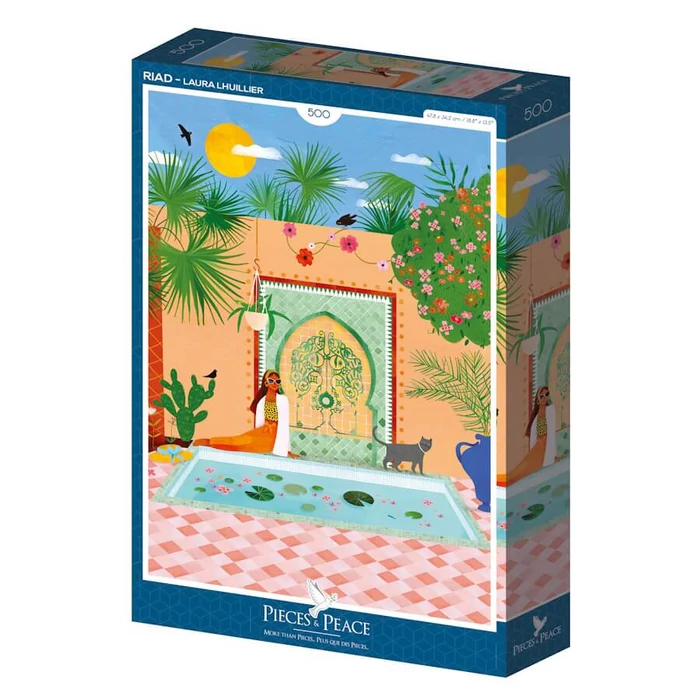 Pieces & Peace 0064 - Riad - 500 db-os puzzle
