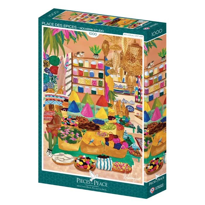Pieces & Peace 0167 - Spice equare - 1000 db-os puzzle