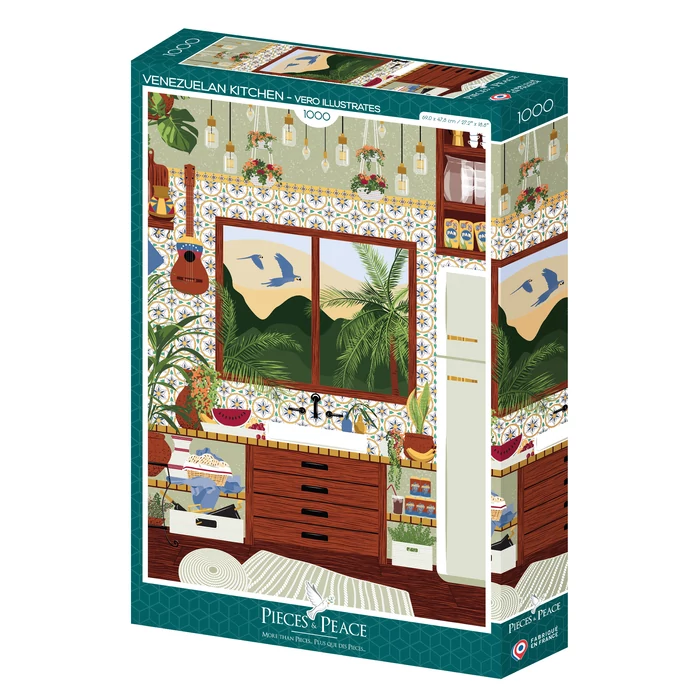 Pieces & Peace 0160 - Venezuelan Kitchen - 1000 db-os puzzle