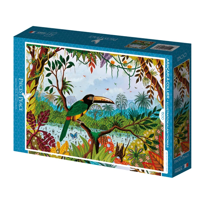 Pieces and Peace 1500 db-os puzzle - Aracari á Collier (0074)