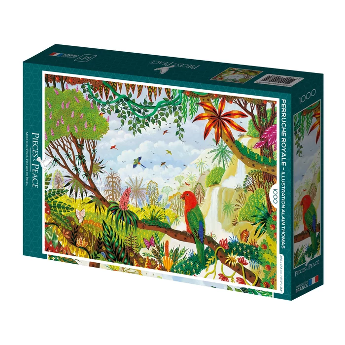 Pieces & Peace 0075 - Perruche Royale - 1000 db-os puzzle