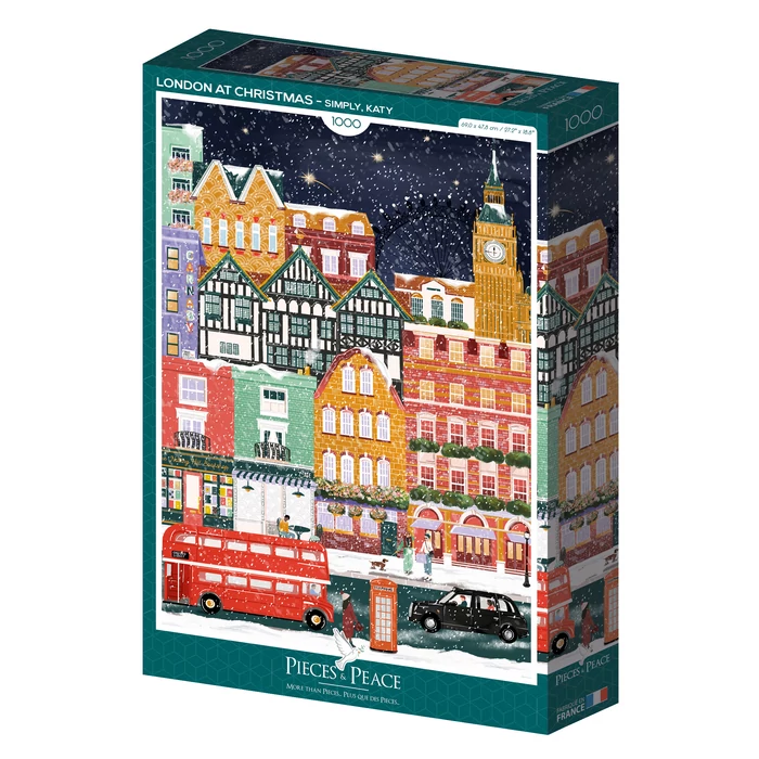 Pieces & Peace 0085 - London at Christmas - 1000 db-os puzzle