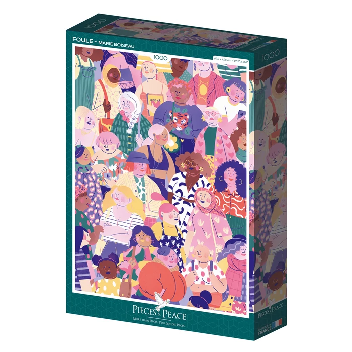 Pieces & Peace 0087 - Foule - 1000 db-os puzzle