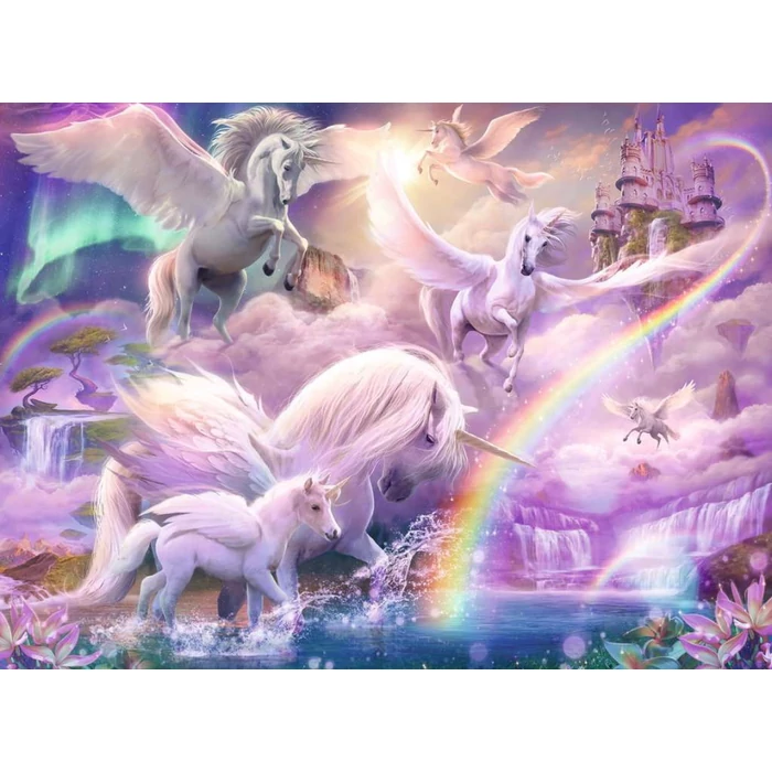 Ravensburger 12979 - Pegazusok - 100 db-os XXL puzzle