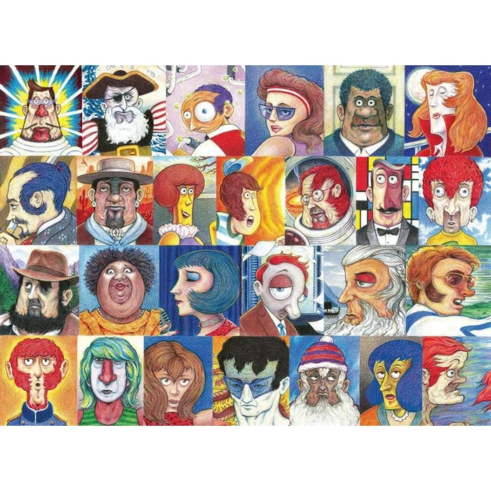 Ravensburger 500 db-os puzzle - Arcok (16830)