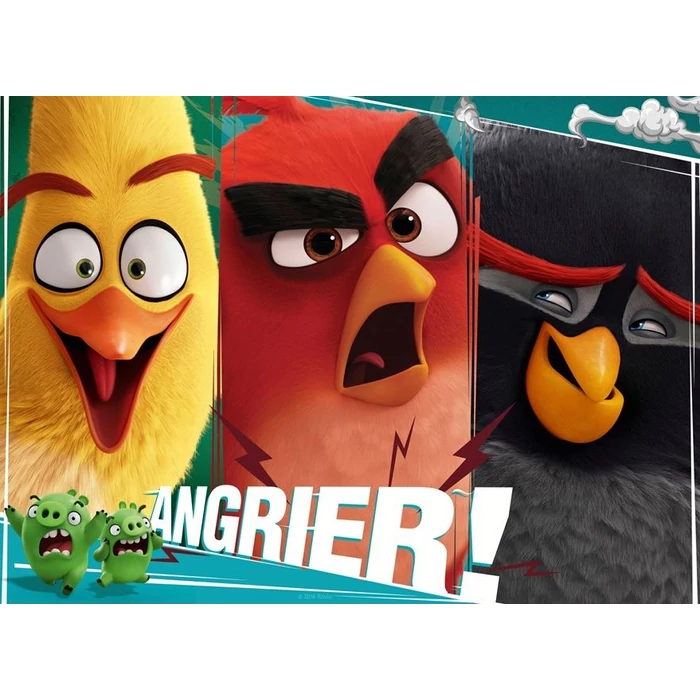 Ravensburger 06862 - Angry Birds - 4 x 100 db-os puzzle 
