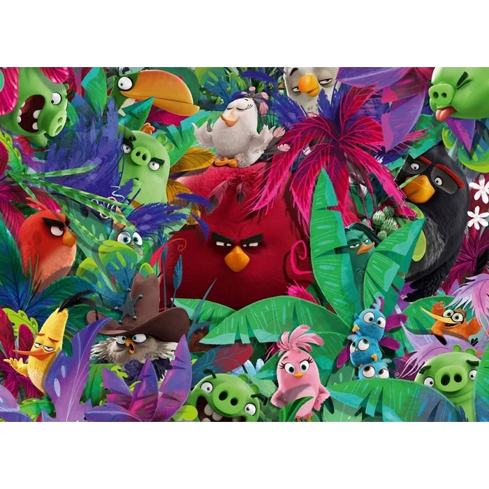 Ravensburger 06862 - Angry Birds - 4 x 100 db-os puzzle 
