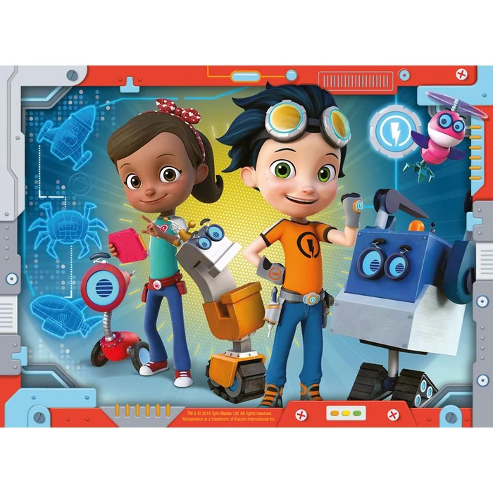 Ravensburger 06983 - Rusty Rivets - 4 az 1-ben (12,16,20,24 db-os) puzzle