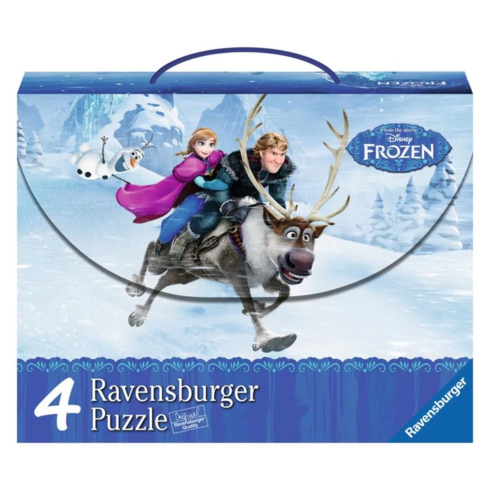 Ravensburger 07300 - Jégvarázs - 4 az 1-ben puzzle kofferben