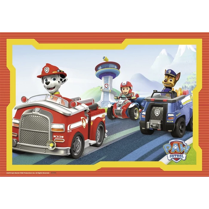 Ravensburger 07591 - Mancs őrjárat -  2 x 12 db-os puzzle