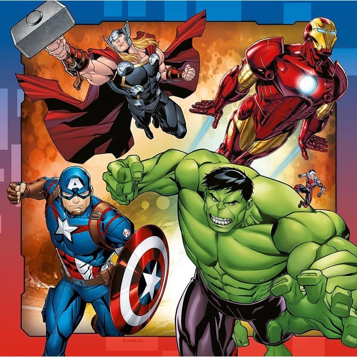  Ravensburger 08040 - Avengers - Bosszúállók - 3 x 49 db-os puzzle