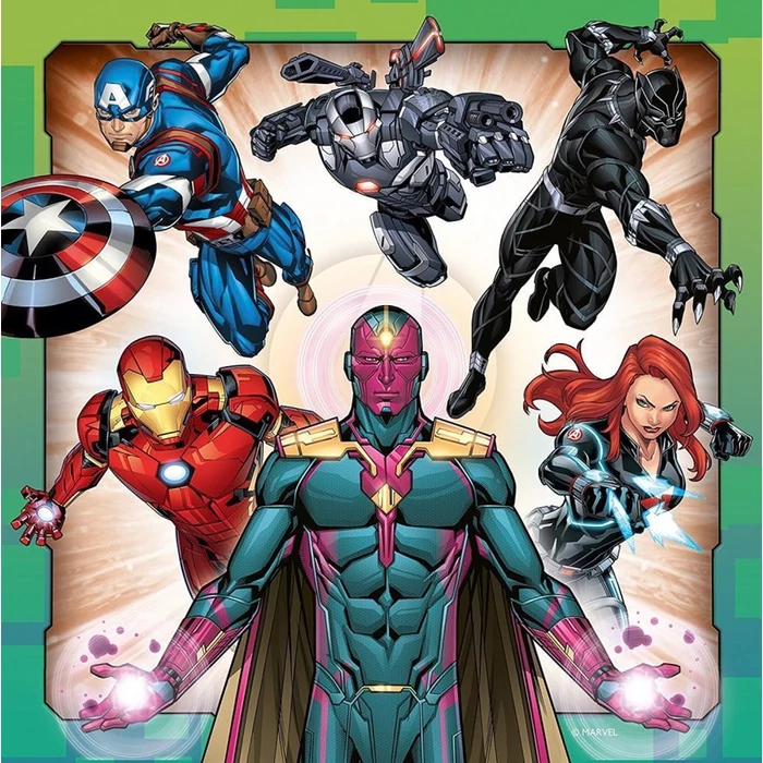  Ravensburger 08040 - Avengers - Bosszúállók - 3 x 49 db-os puzzle