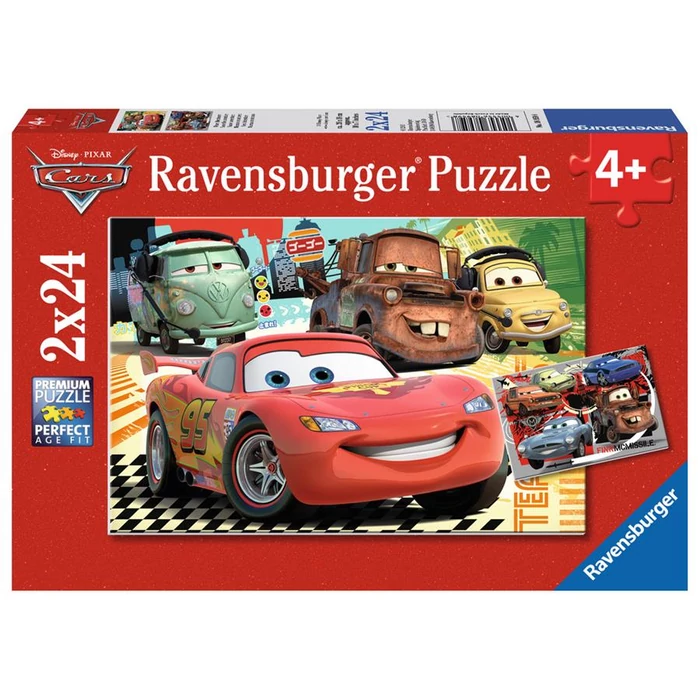 Ravensburger 08959 - Verdák - Új kalandok - 2 x 24 db-os puzzle