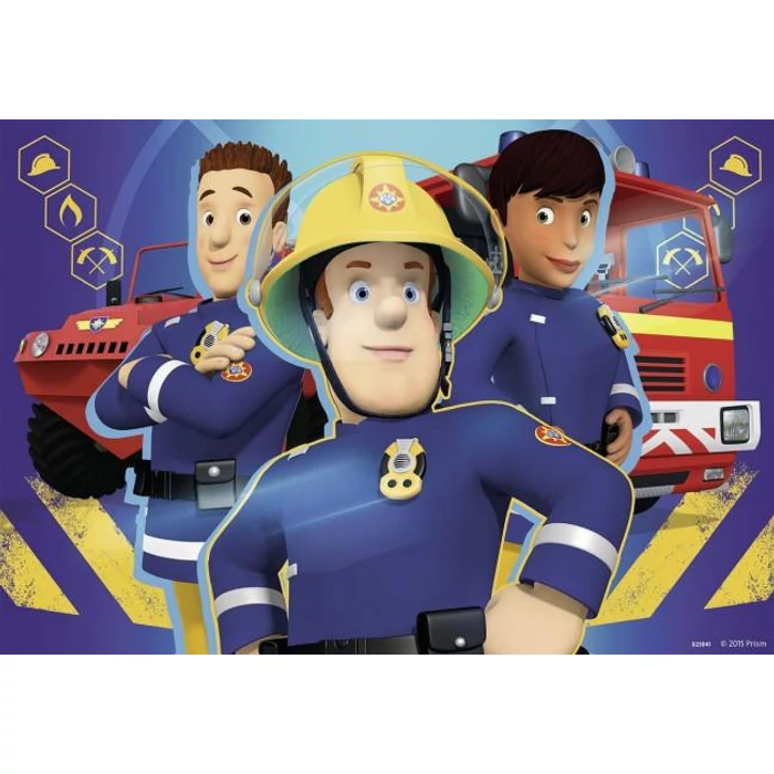 Ravensburger 09042 - Sam, a tűzoltó - Sam segít a bajban - 2 x 24 db-os puzzle