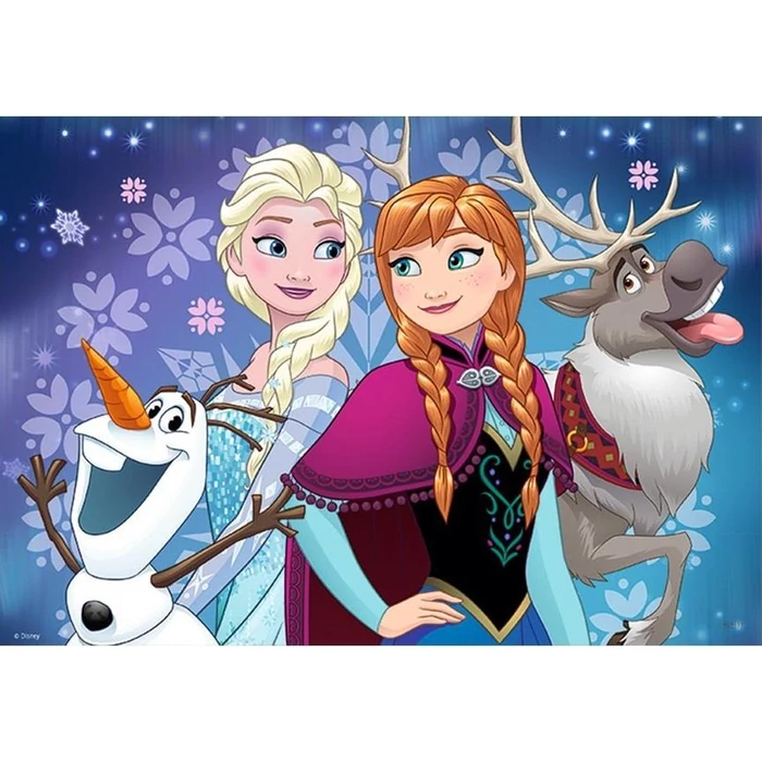 Ravensburger 09074 - Jégvarázs - Északi fény - 2 x 24 db-os puzzle