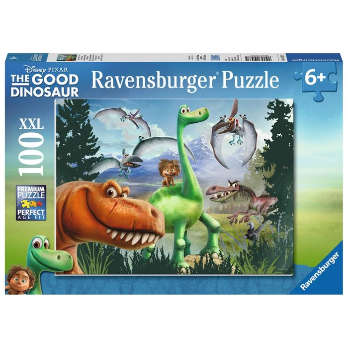 Ravensburger 10533 - Dínó tesó - 100 db-os XXL puzzle