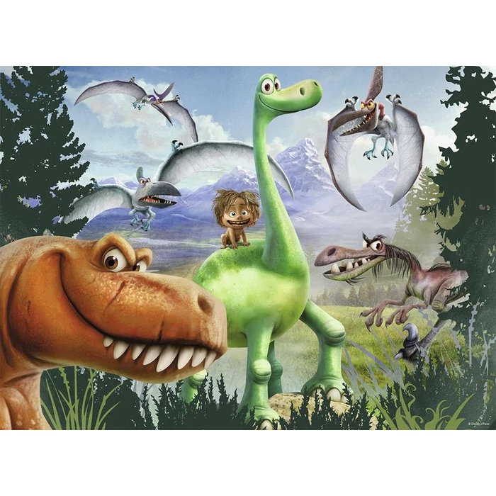 Ravensburger 10533 - Dínó tesó - 100 db-os XXL puzzle