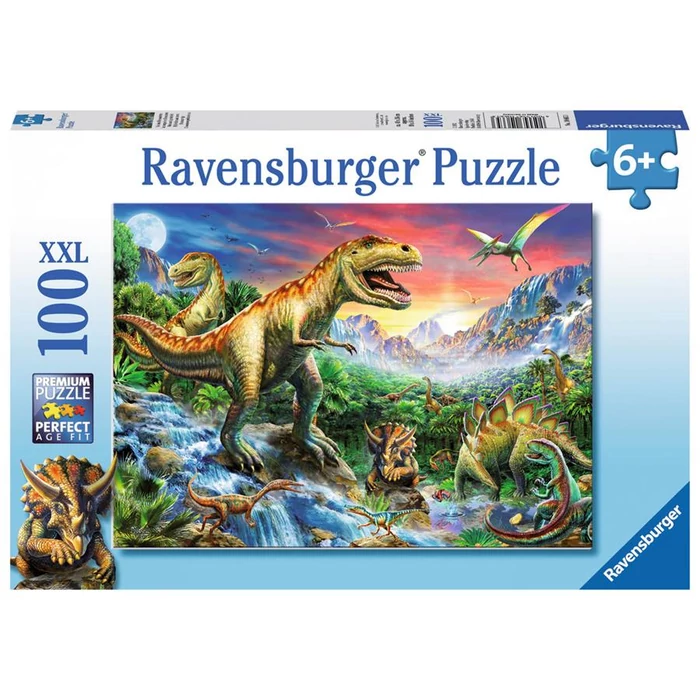 Ravensburger 10665 - Dinoszauruszok bolygója - 100 db-os XXL puzzle