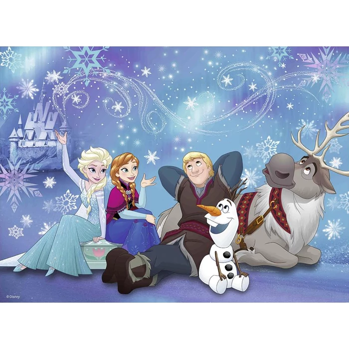 Ravensburger 10911 - Jégvarázs - Elsa, a Hókirálynő - 100 db-os XXL puzzle