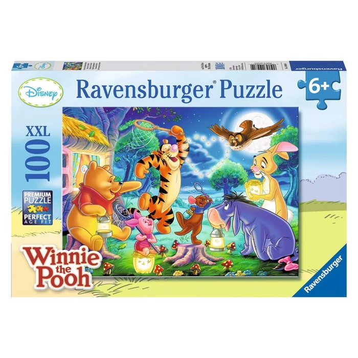 Ravensburger 10981 - Micimackó és barátai - 100 db-os XXL puzzle