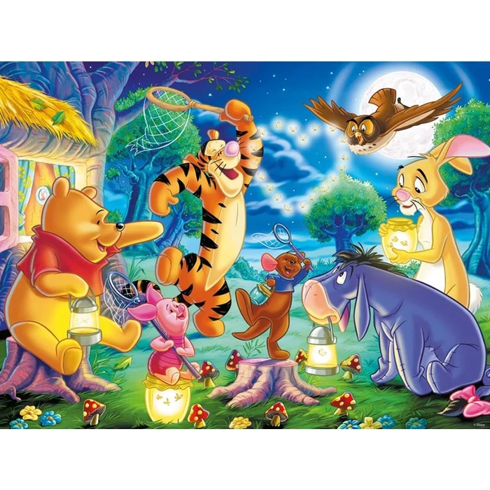 Ravensburger 10981 - Micimackó és barátai - 100 db-os XXL puzzle