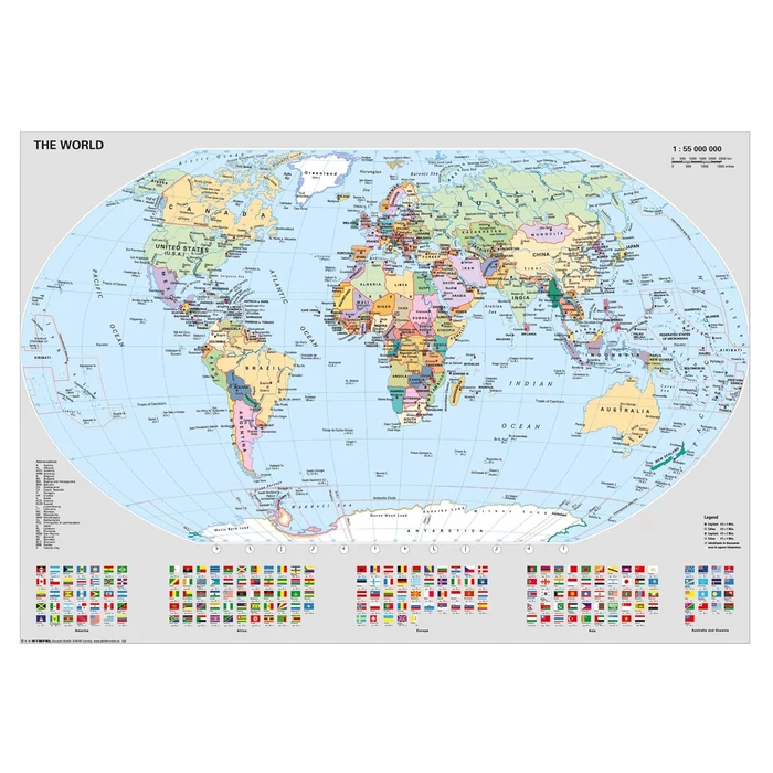 Ravensburger 12000065 - Világtérkép - 1000 db-os  puzzle