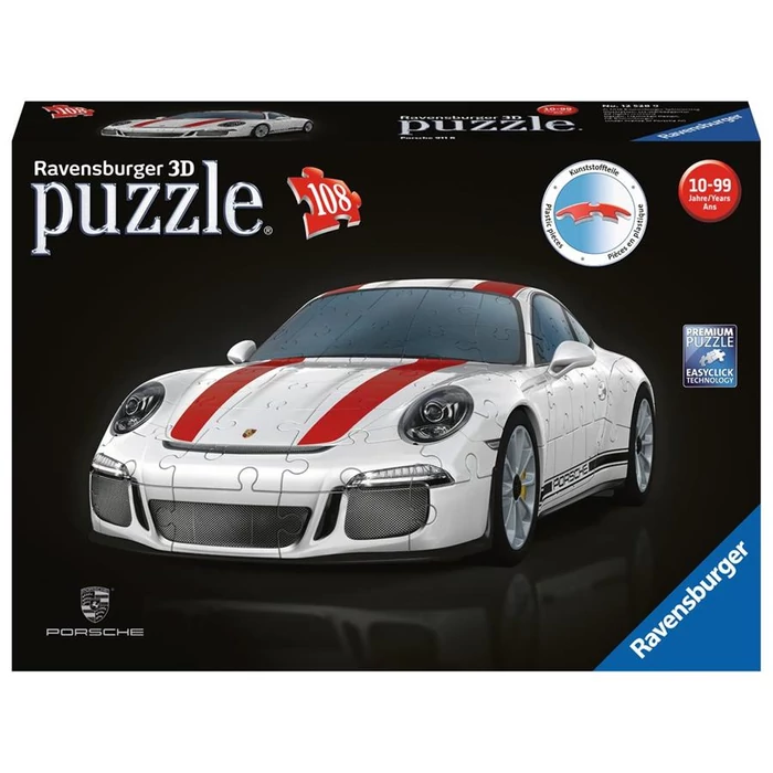 Ravensburger 108 db-os 3D puzzle - Porsche 911R (12528)