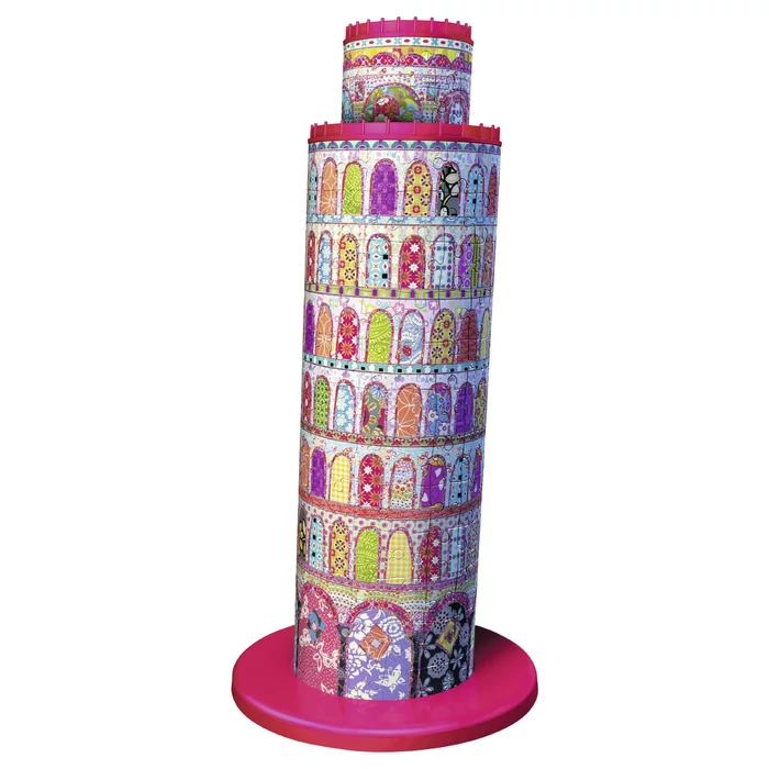 Ravensburger 12568 - Tula Moon Edition - Pisai ferde torony - 216 db-os 3D puzzle