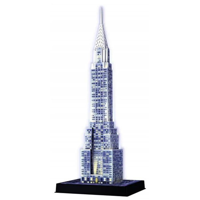 Ravensburger 12595 - Night Edition - Chrysler Building - 216 db-os 3D puzzle