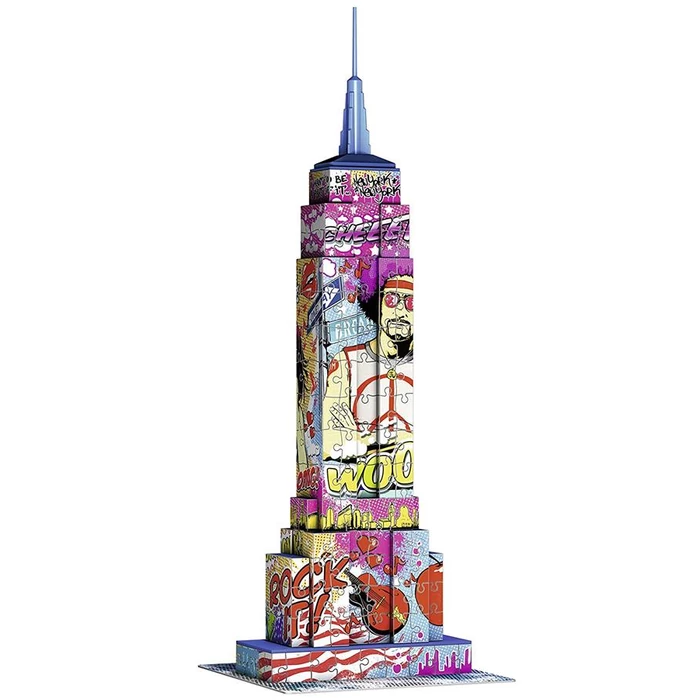 Ravensburger 12599 - Pop Art Edition - Empire State Building - 216 db-os 3D puzzle