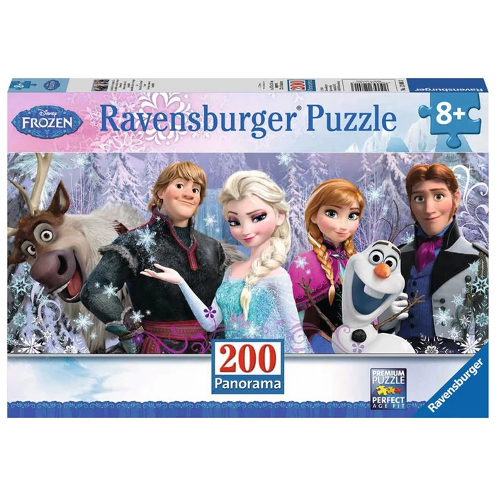 Ravensburger 12801- Panoráma puzzle - Jégvarázs - 200 db-os puzzle