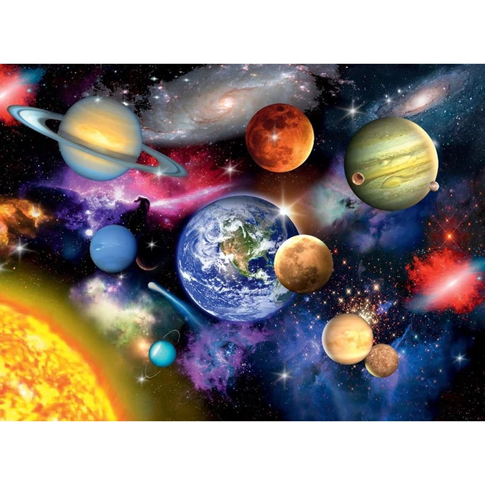 Ravensburger 13226 - A Naprendszer - 300 db-os XXL puzzle