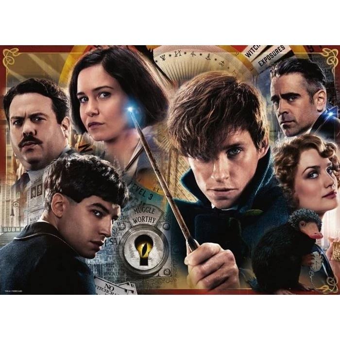 Ravensburger 13254 - Legendás állatok és megfigyelésük - 300 db-os XXL puzzle 