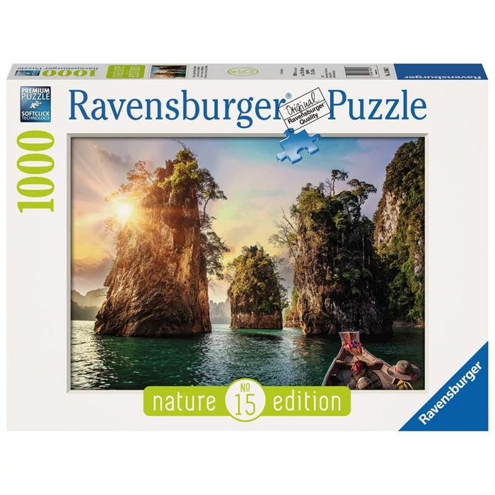 Ravensburger 13968 - Nature Edition - Cheow Larn tó, Thaiföld - 1000 db-os puzzle