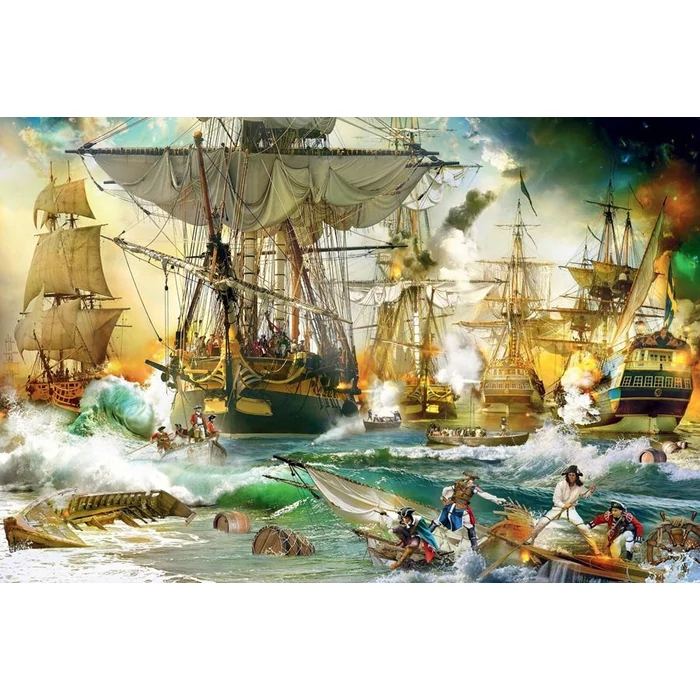 Ravensburger 13969 - Tengeri csata - 5000 db-os puzzle