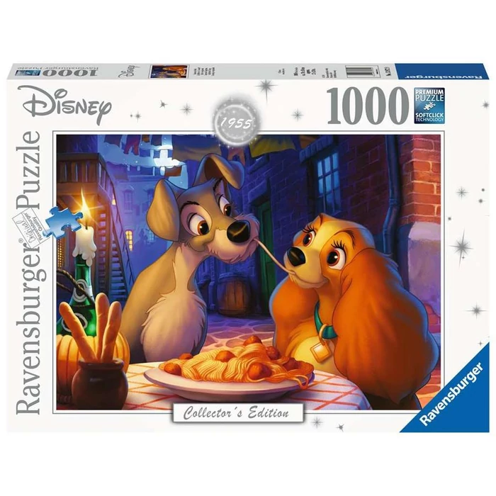 Ravensburger 13972 - Disney Collector's Edition -  Susi és Tekergő - 1000 db-os puzzle