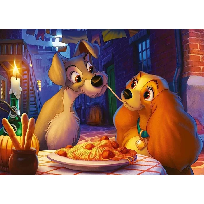 Ravensburger 13972 - Disney Collector's Edition -  Susi és Tekergő - 1000 db-os puzzle