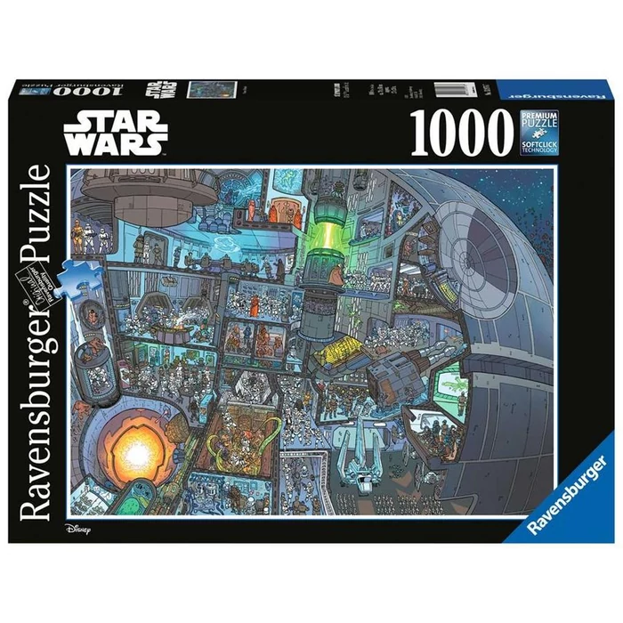Ravensburger 13976 - Star Wars - Hol a vuki? - 1000 db-os puzzle