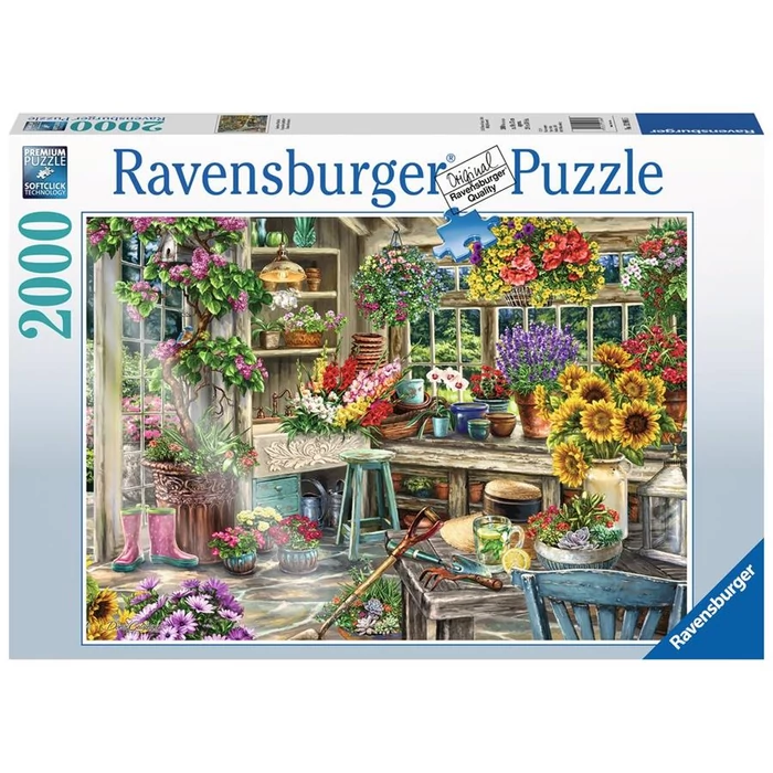 Ravensburger 13996 - Idilli kert - 2000 db-os puzzle