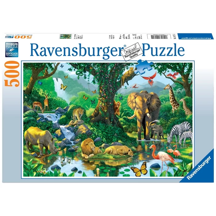 Ravensburger 14171 - Harmónia a dzsungelben - 500 db-os puzzle