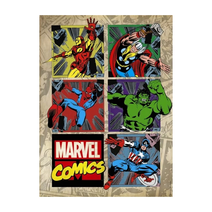 Ravensburger 14339 - Avengers - Bosszúállók képregény - 500 db-os puzzle