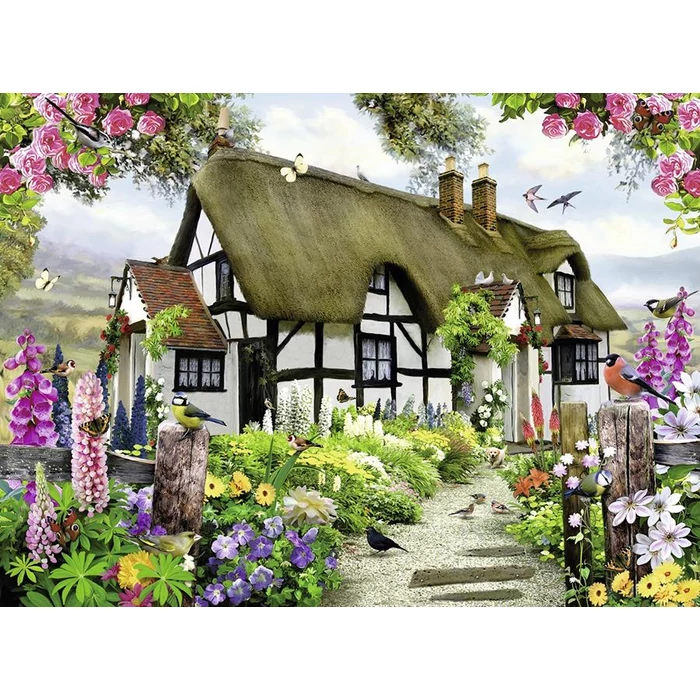 Ravensburger 14709 - Mesebeli házikó - 500 db-os puzzle