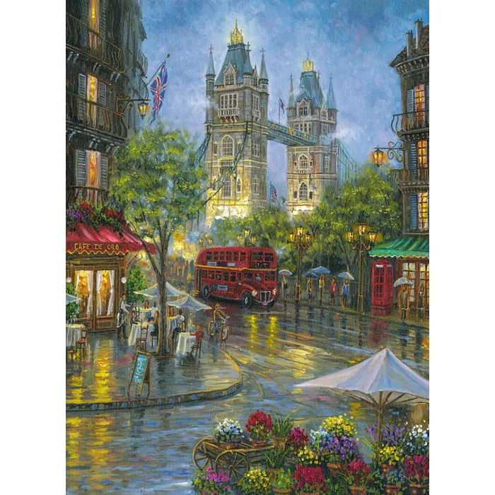 Ravensburger 14812 - Festői London - 500 db-os puzzle